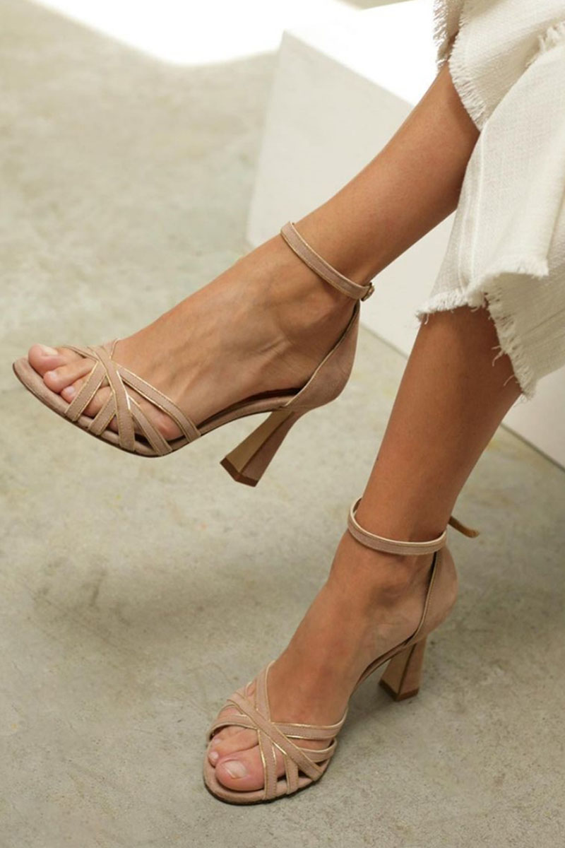 Monica™ - Patchwork heels
