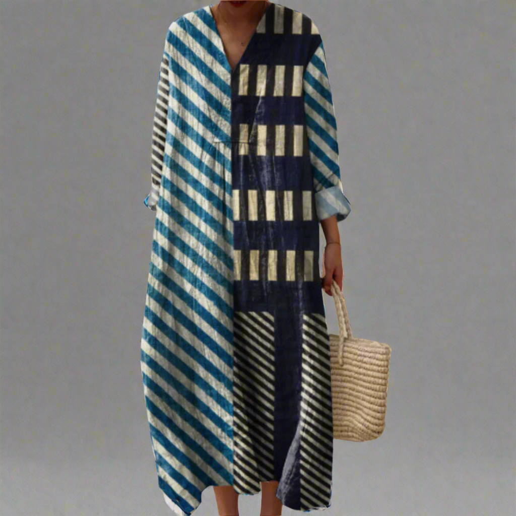 Reine™ | Elegantes geometrisches Kleid
