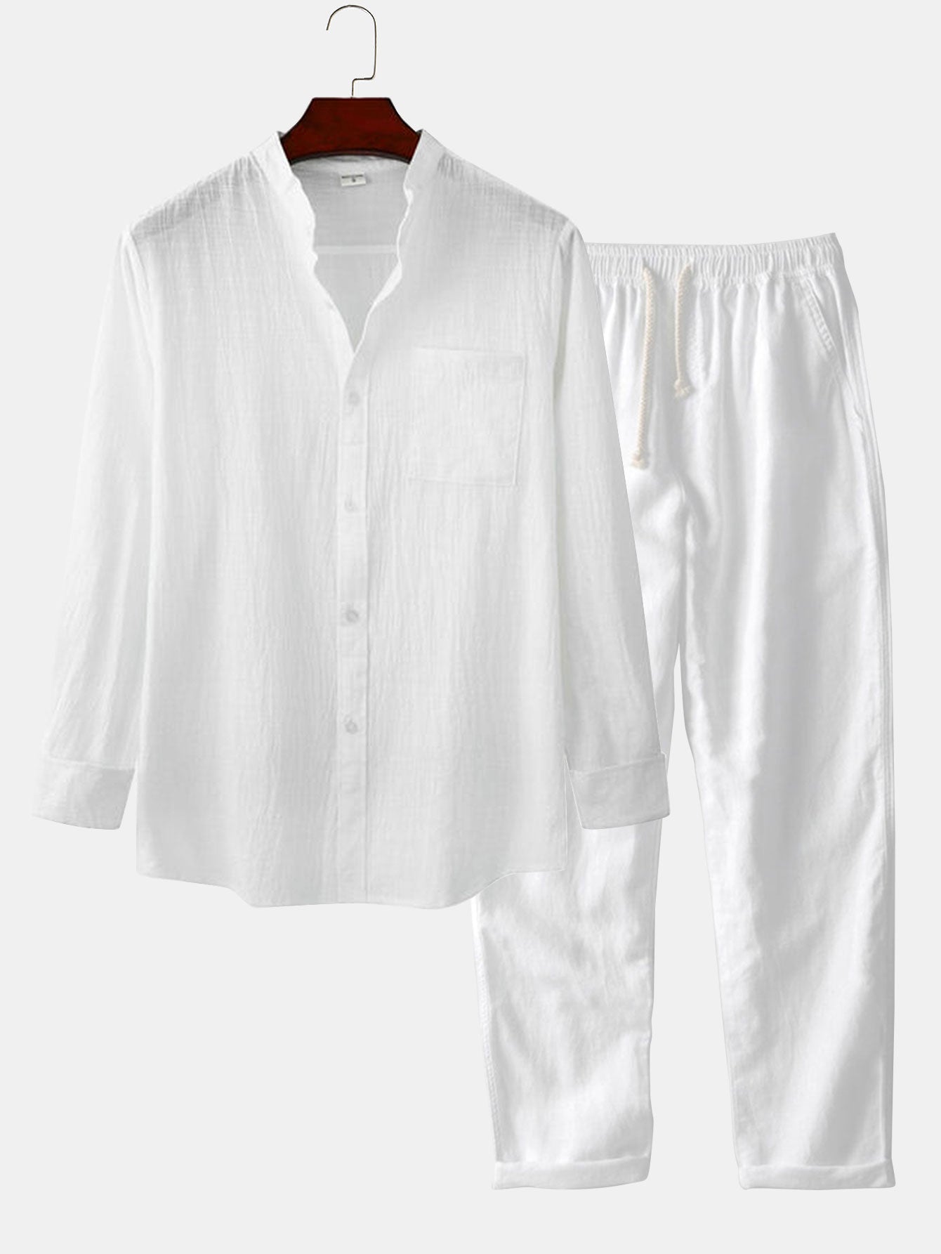 Oliver|Men's Shirt and Pants Set| Two-Piece