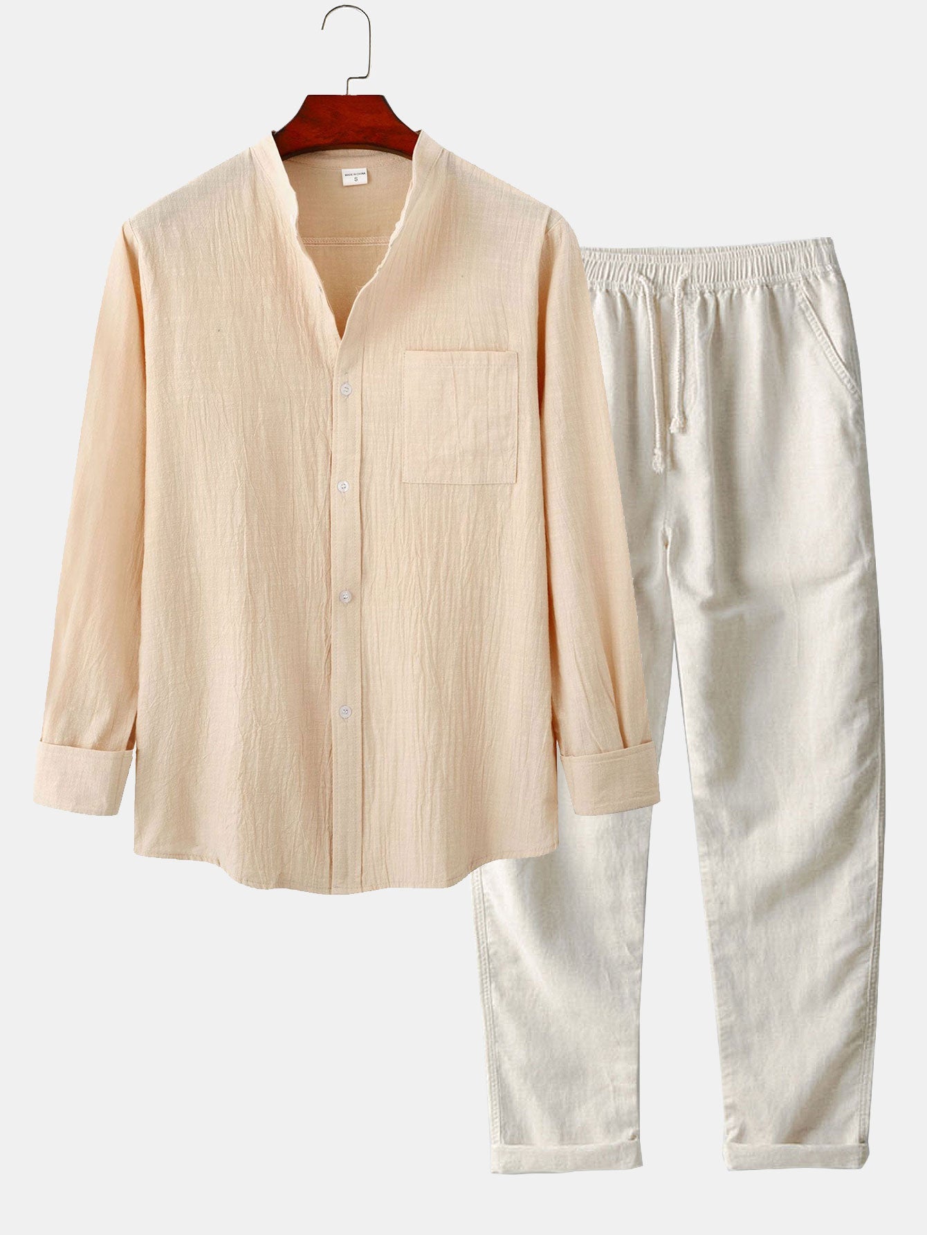 Oliver|Men's Shirt and Pants Set| Two-Piece