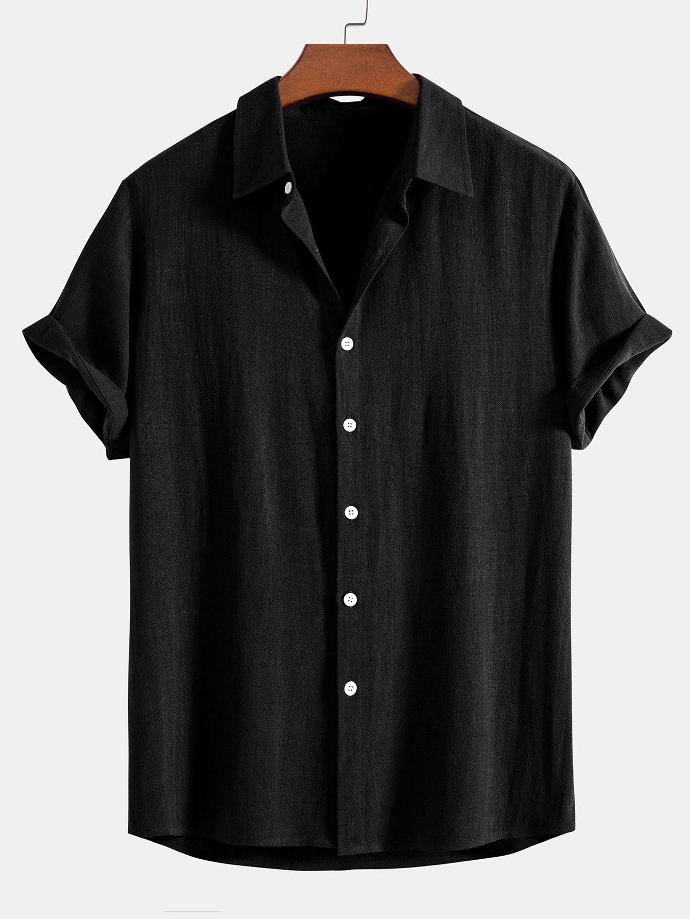 Alejandro - Blend Button Up Shirt & Straight Leg Linen Pants