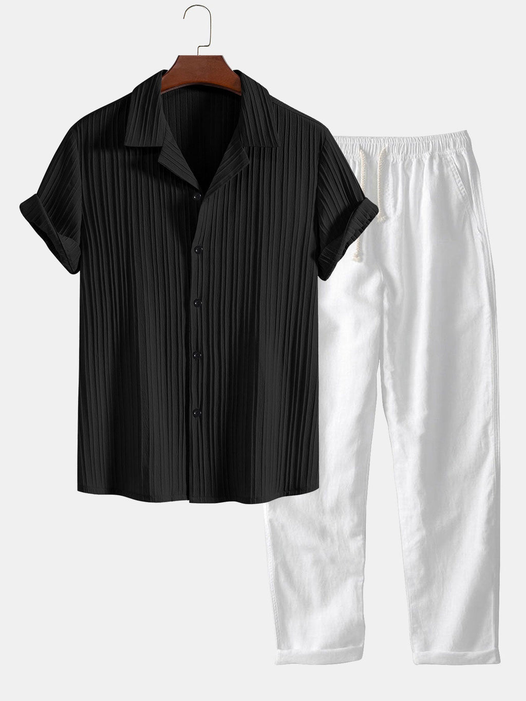Nigel| Men's Shirt and Pants Set| Two-Piece
