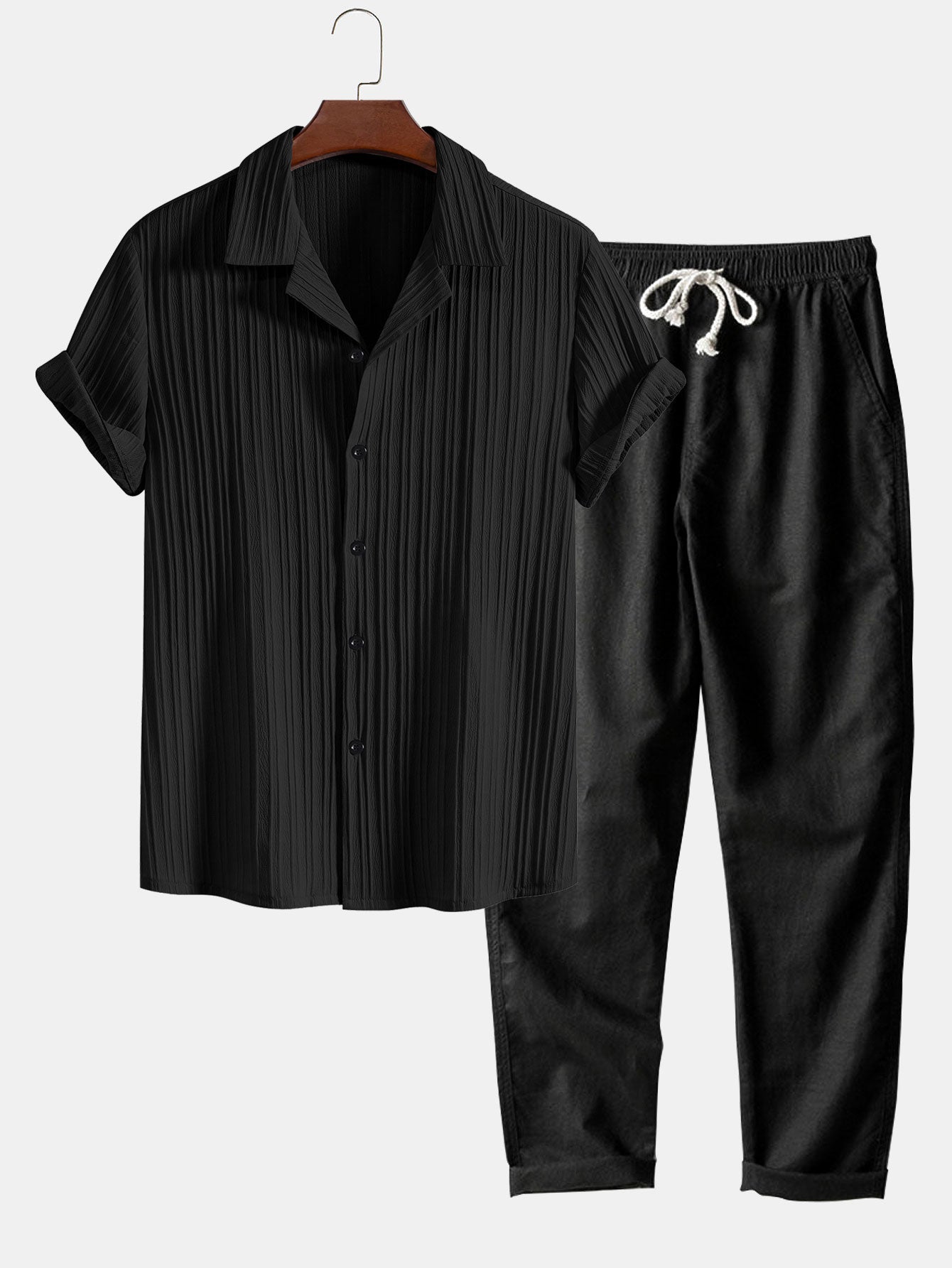 Nigel| Men's Shirt and Pants Set| Two-Piece