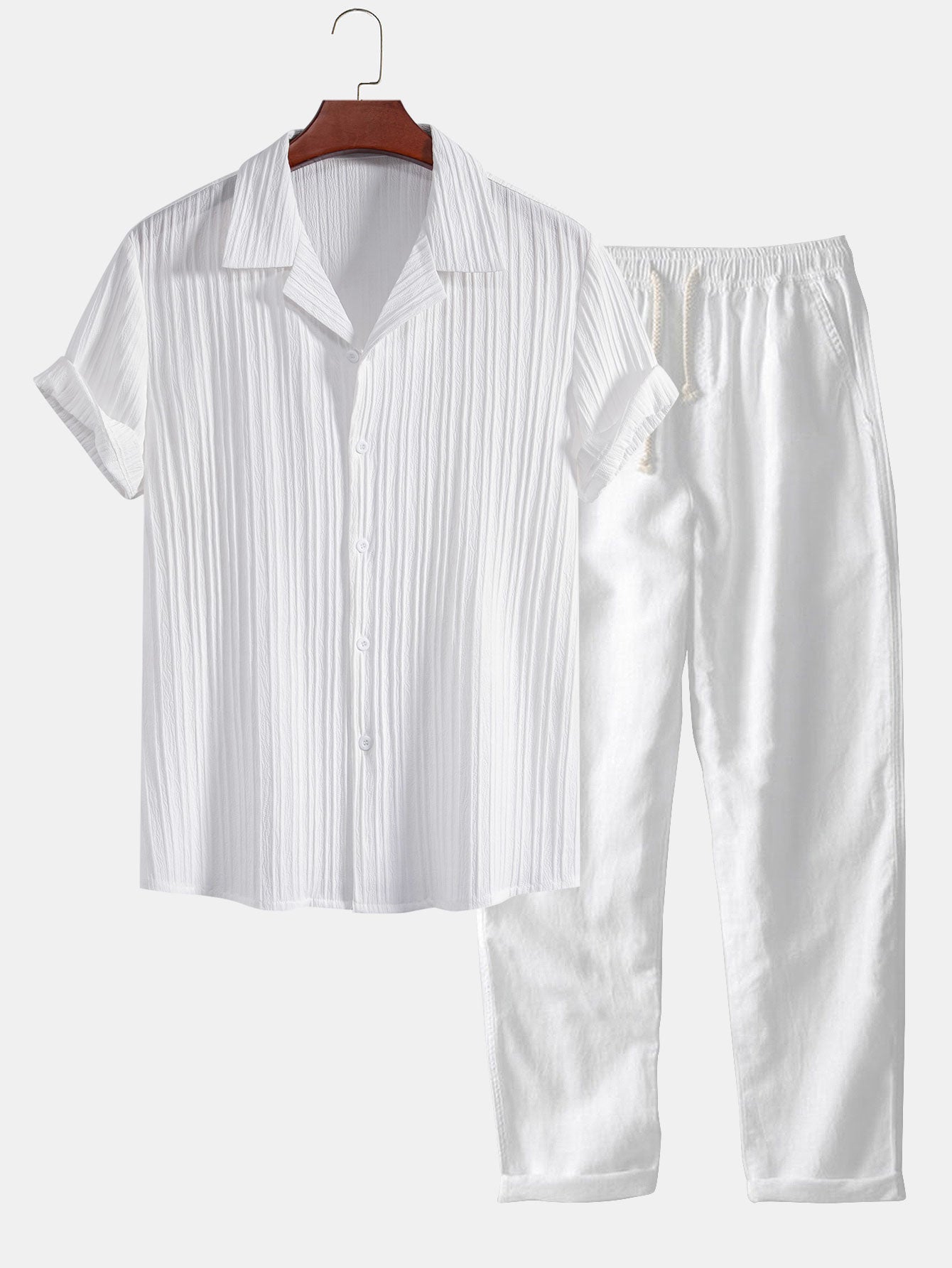 Nigel| Men's Shirt and Pants Set| Two-Piece