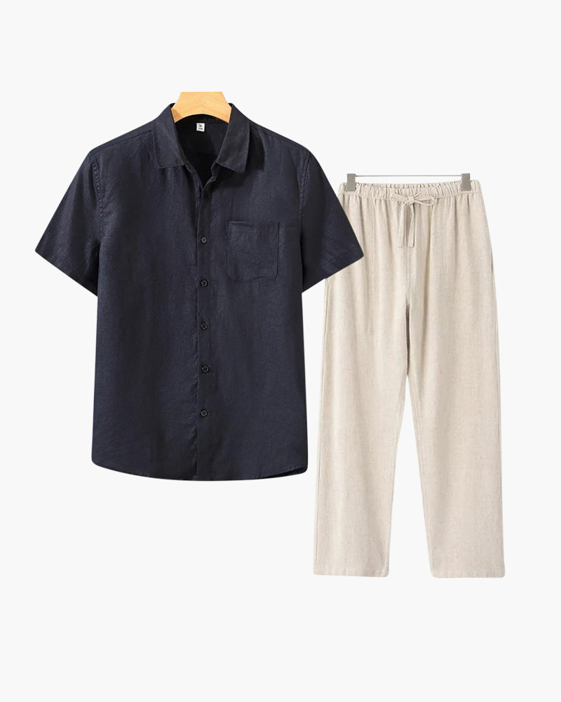 Mason| Men's Shirt and Pants Set| Two-Piece