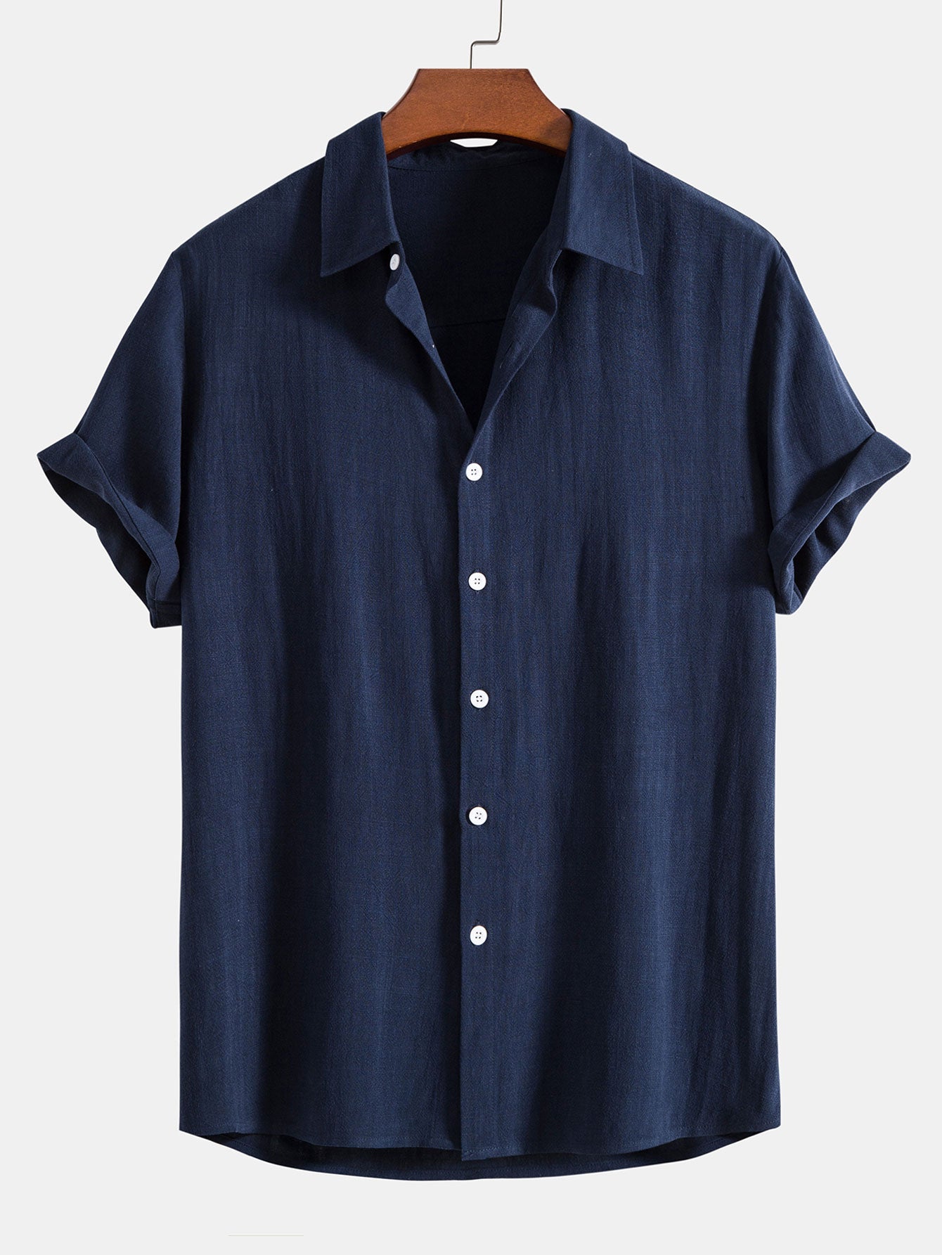 Alejandro - Blend Button Up Shirt & Straight Leg Linen Pants