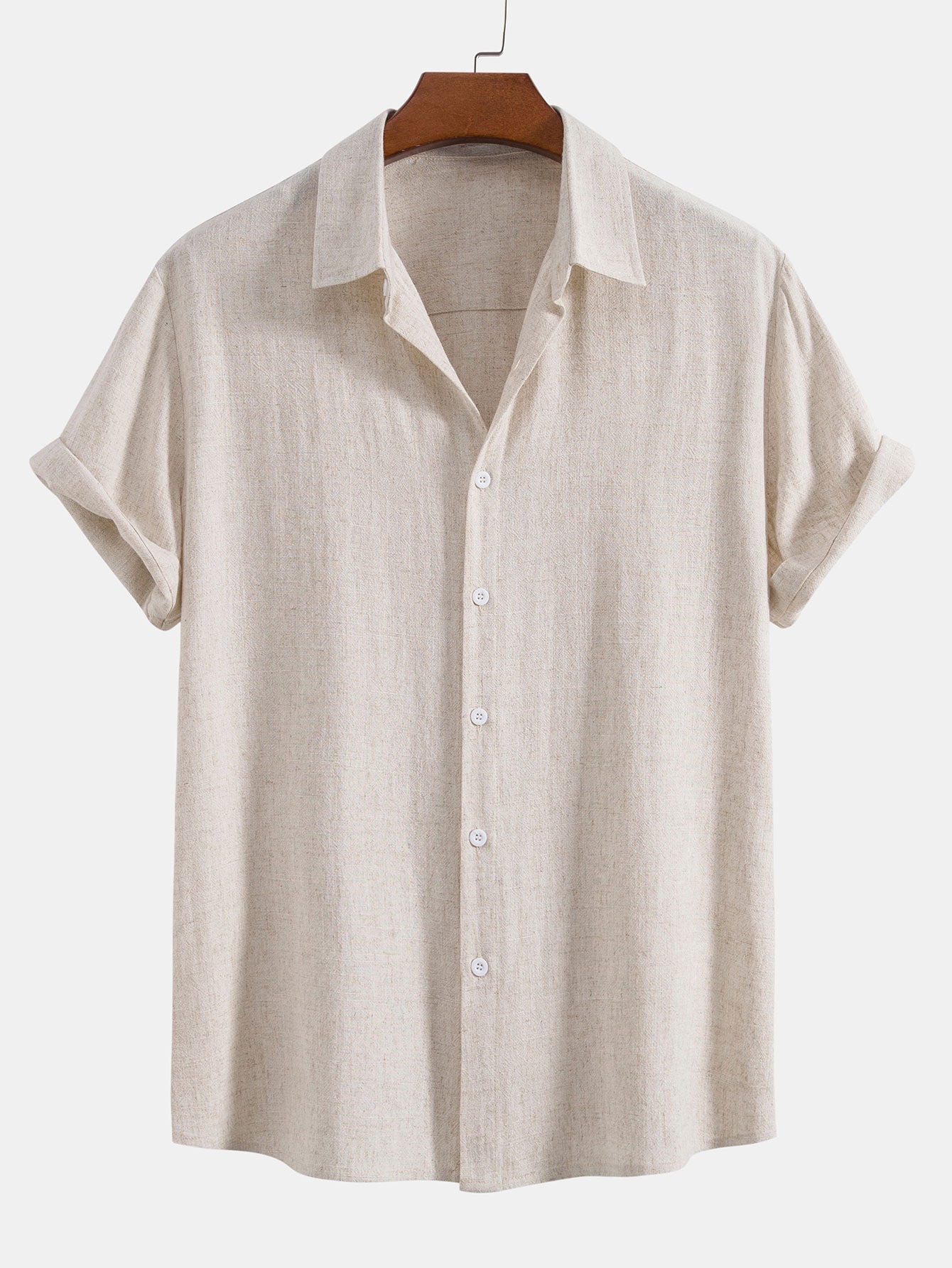 Alejandro - Blend Button Up Shirt & Straight Leg Linen Pants