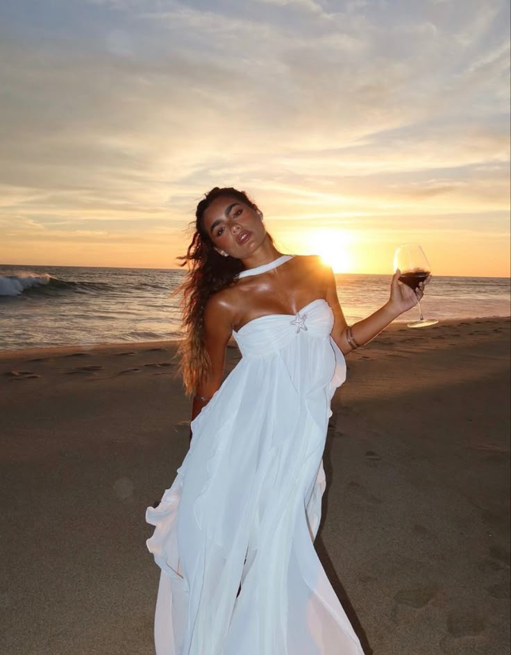 Collins - Ruffle Strapless Maxi Dress