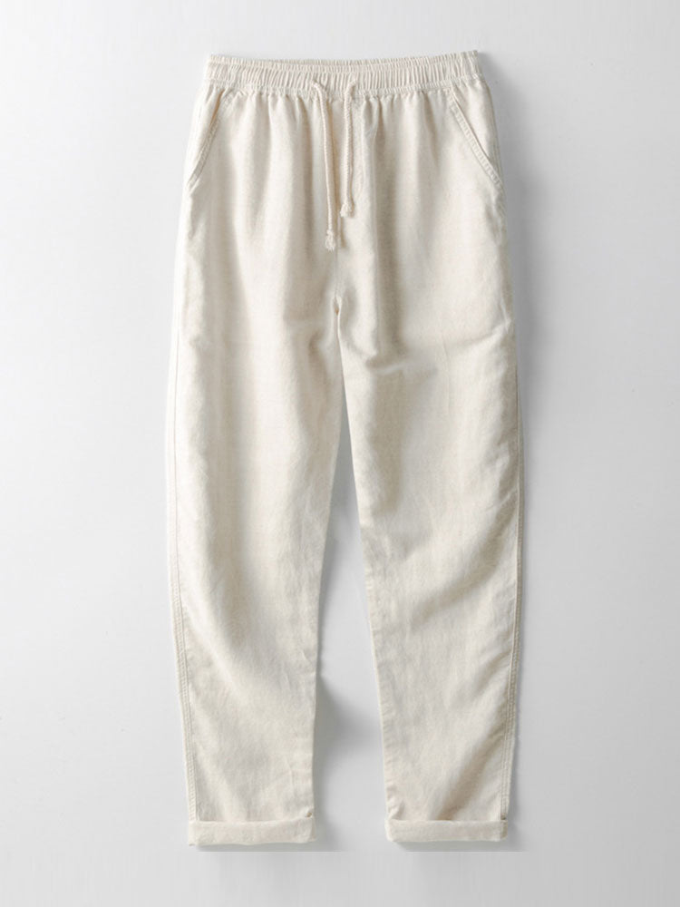 Alejandro - Blend Button Up Shirt & Straight Leg Linen Pants