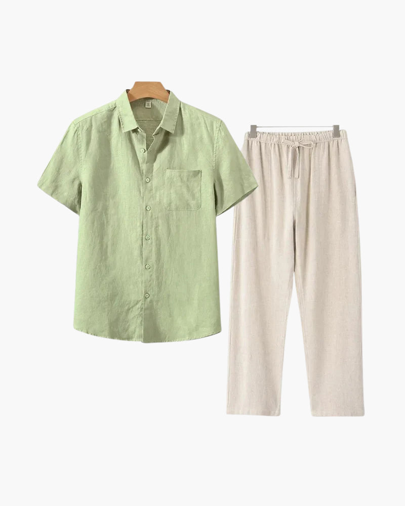 Mason| Men's Shirt and Pants Set| Two-Piece