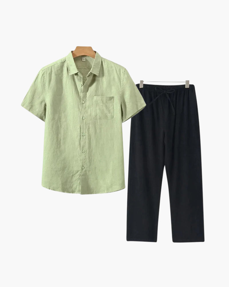 Mason| Men's Shirt and Pants Set| Two-Piece