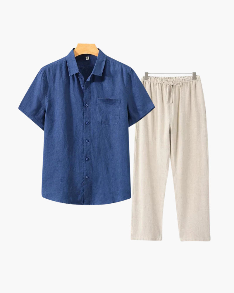 Mason| Men's Shirt and Pants Set| Two-Piece