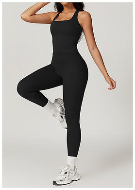 Margo - Premium Activewear Set In Black