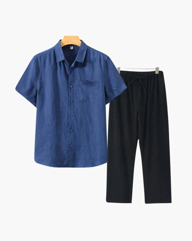 Mason| Men's Shirt and Pants Set| Two-Piece