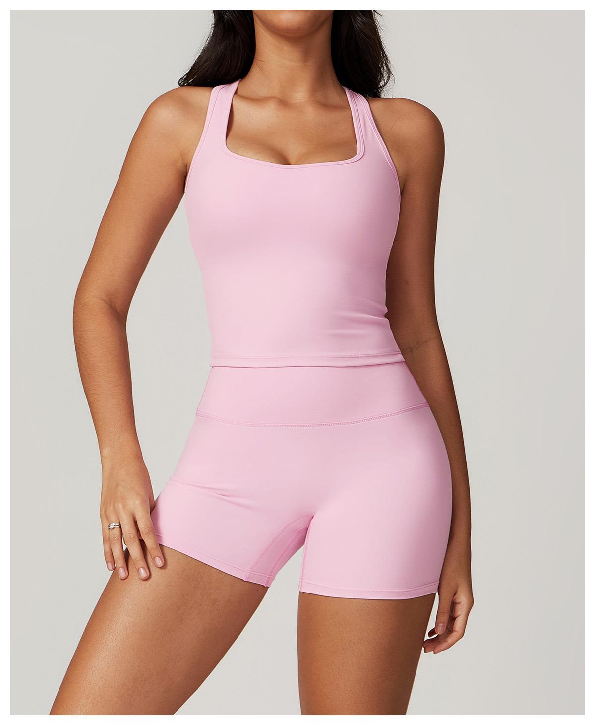 Sora - Premium Activewear Set In Light Pink