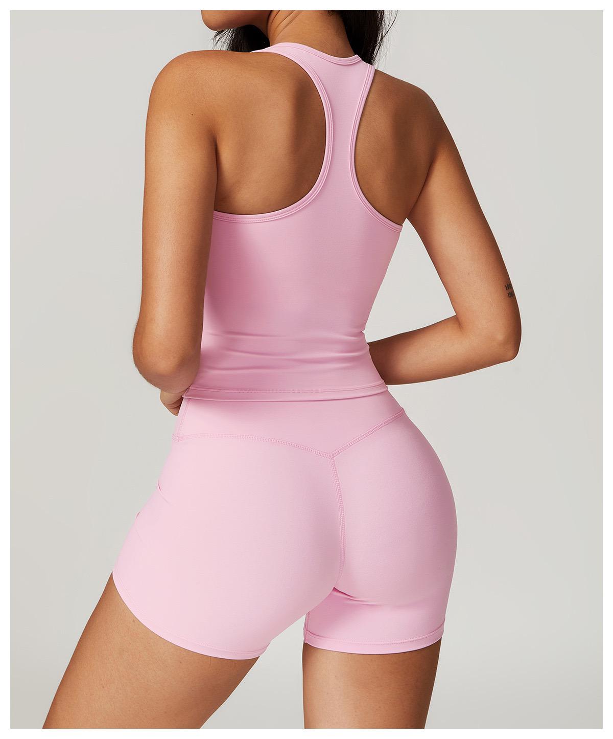 Sora - Premium Activewear Set In Light Pink