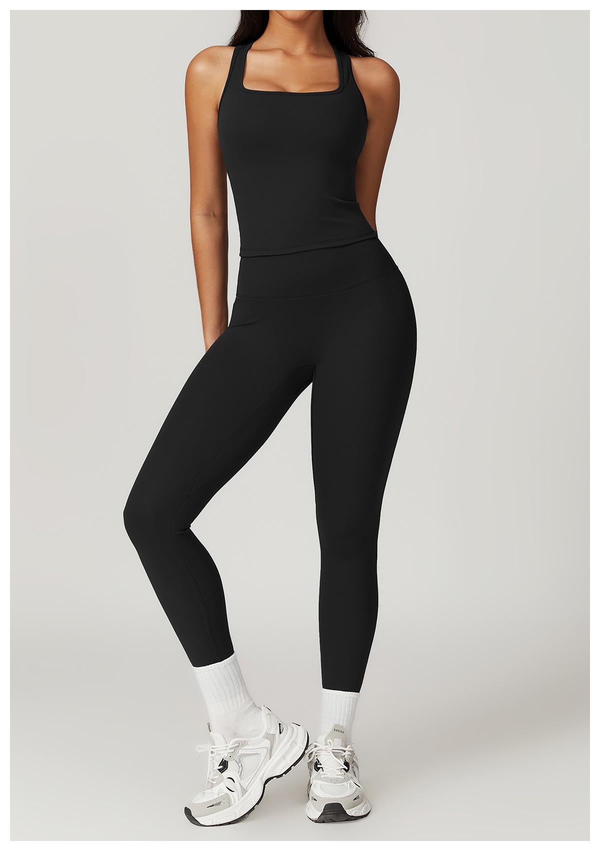 Margo - Premium Activewear Set In Black