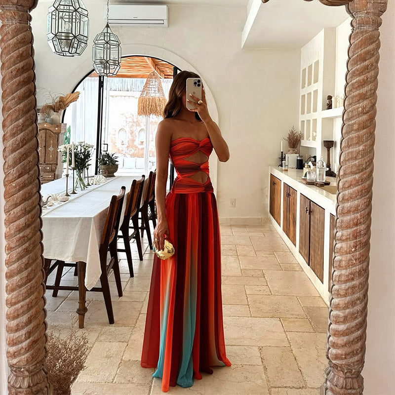 Laney - Strapless Maxi Dress