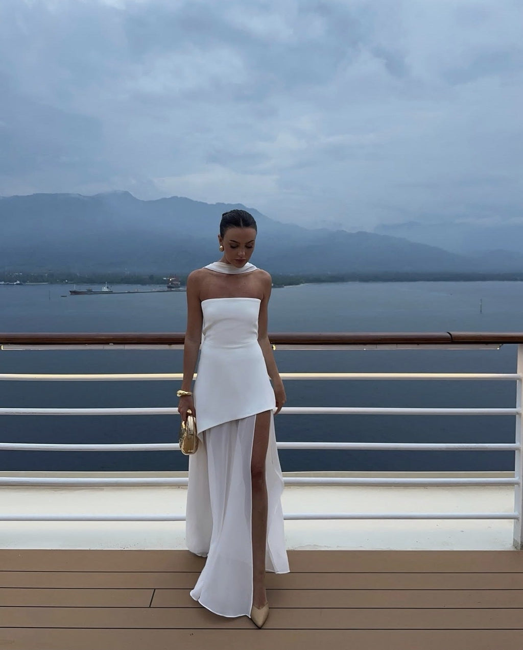 Valerie - Asymmetrical Maxi Dress