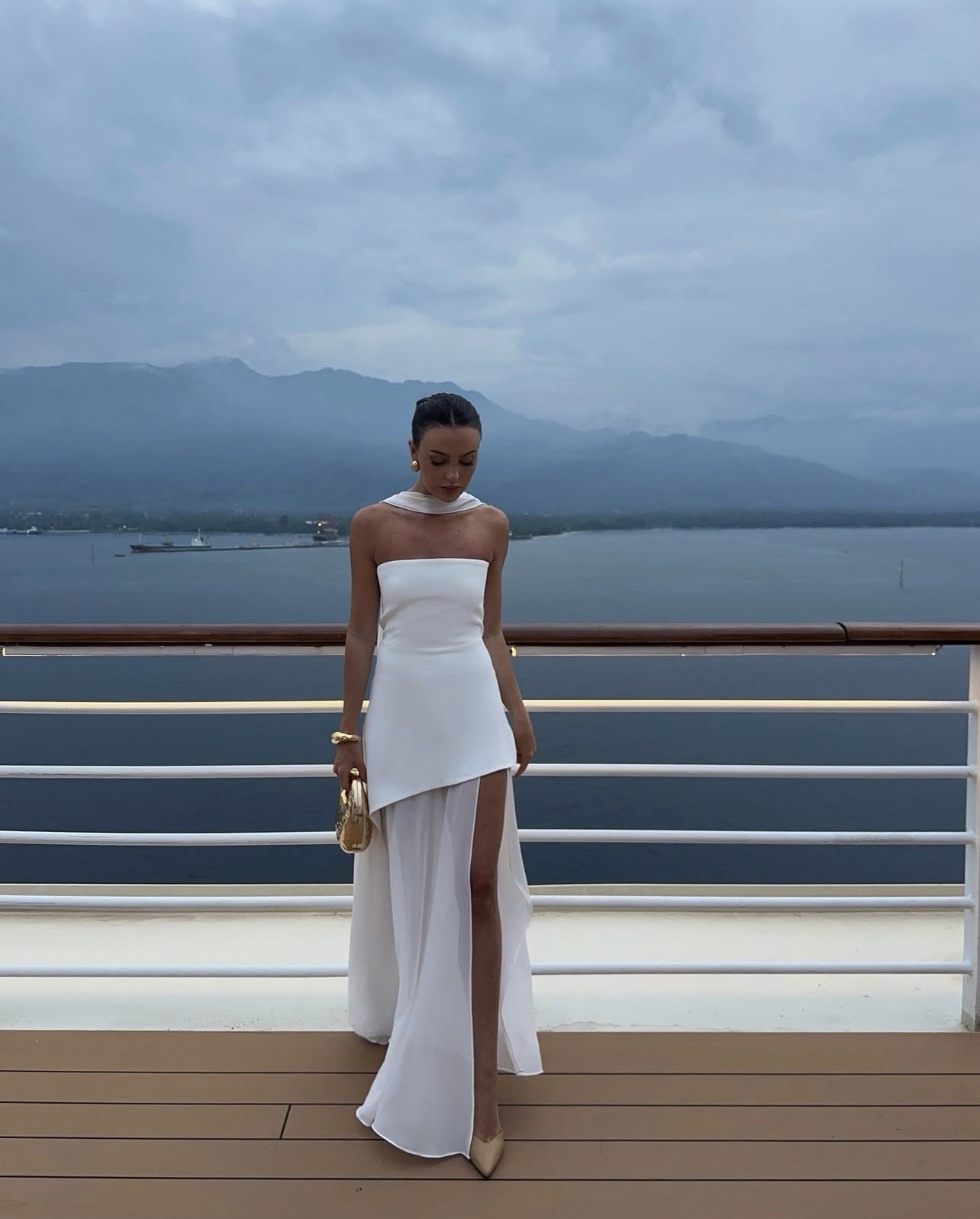 Valerie - Asymmetrical Maxi Dress