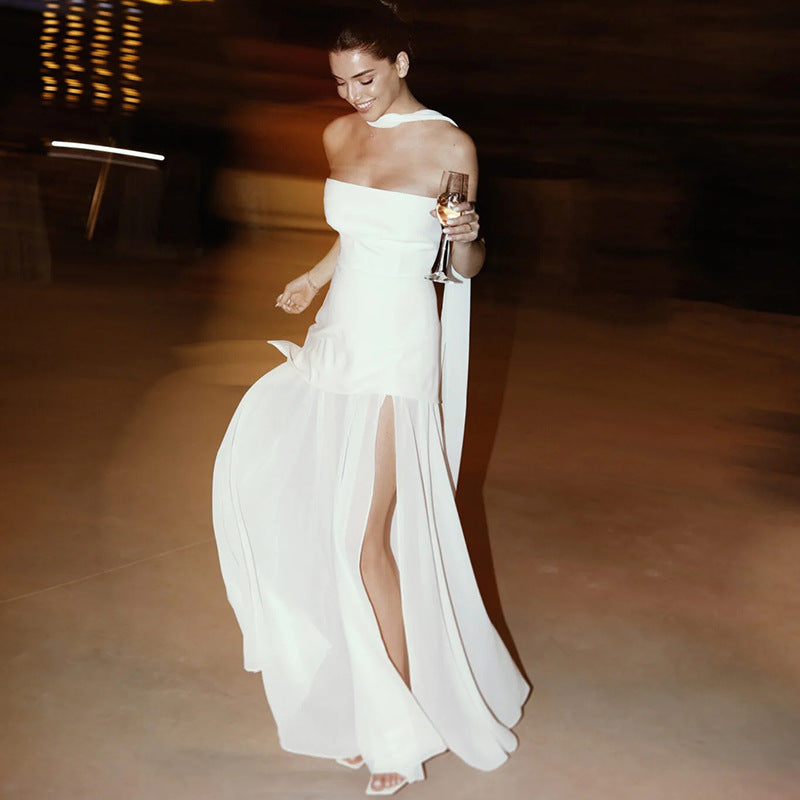 Valerie - Asymmetrical Maxi Dress