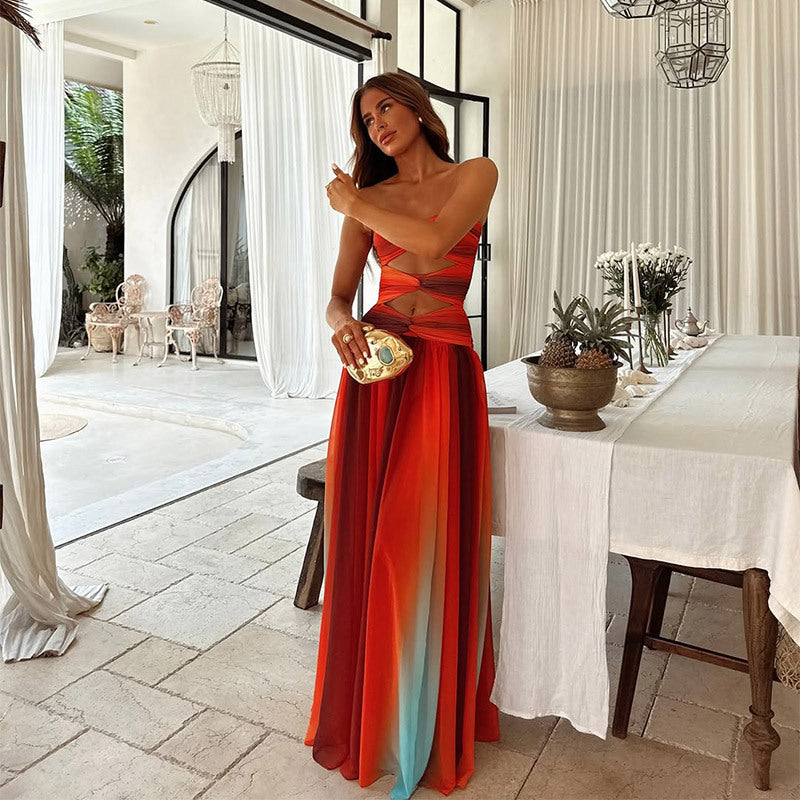 Laney - Strapless Maxi Dress