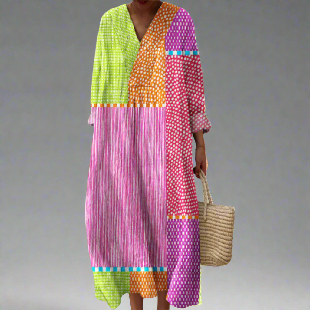 Beauli™ | Elegantes geometrisches Kleid