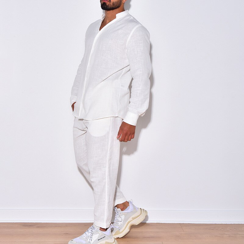 Josh - Paris Men's Linen Set