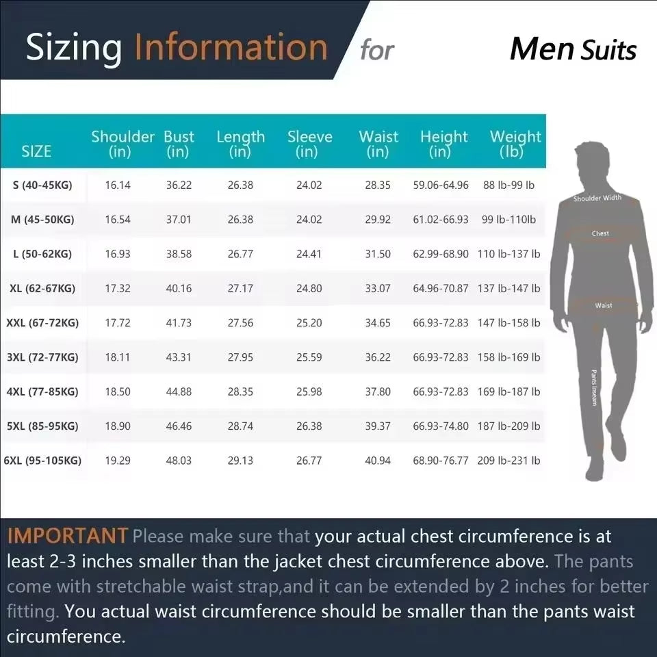 Elegant Suit for Men Wedding 3 Pieces 2 Sets Blazers Full Jackets Vest Pants Formal Fashion Luxury Coats 2025 Classic Costume