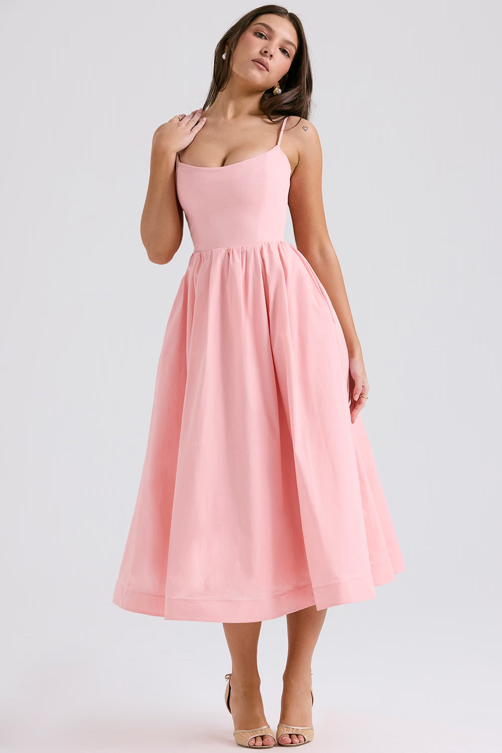 Jayne - Strap Midi Dress